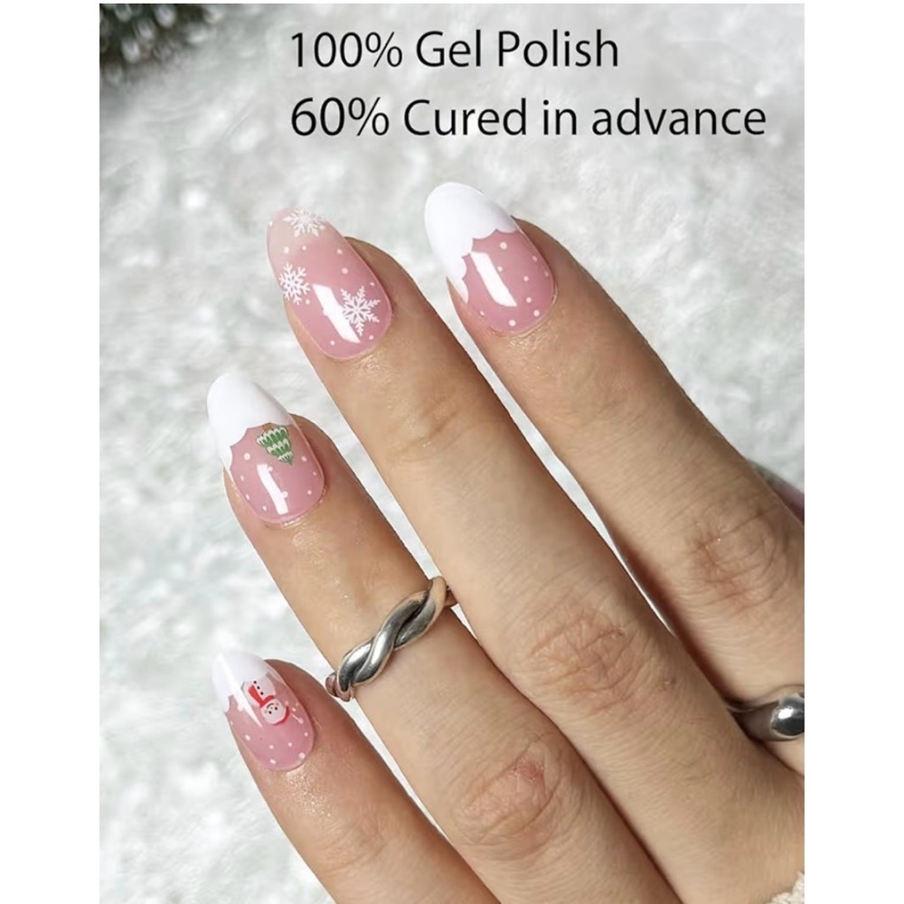 Holiday Semi-Cured Gel Nail Strips - Picture 2 of 3